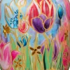 TS Collection bloempot dutch beauty metaal 21x24cm spring