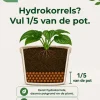 TS Collection bloempot lilia keramiek 13x13cm blueberry