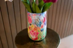 TS Collection vaas metaal dutch beauty 20x29cm spring