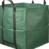 Tuinafvalzak vierkant 252L groen