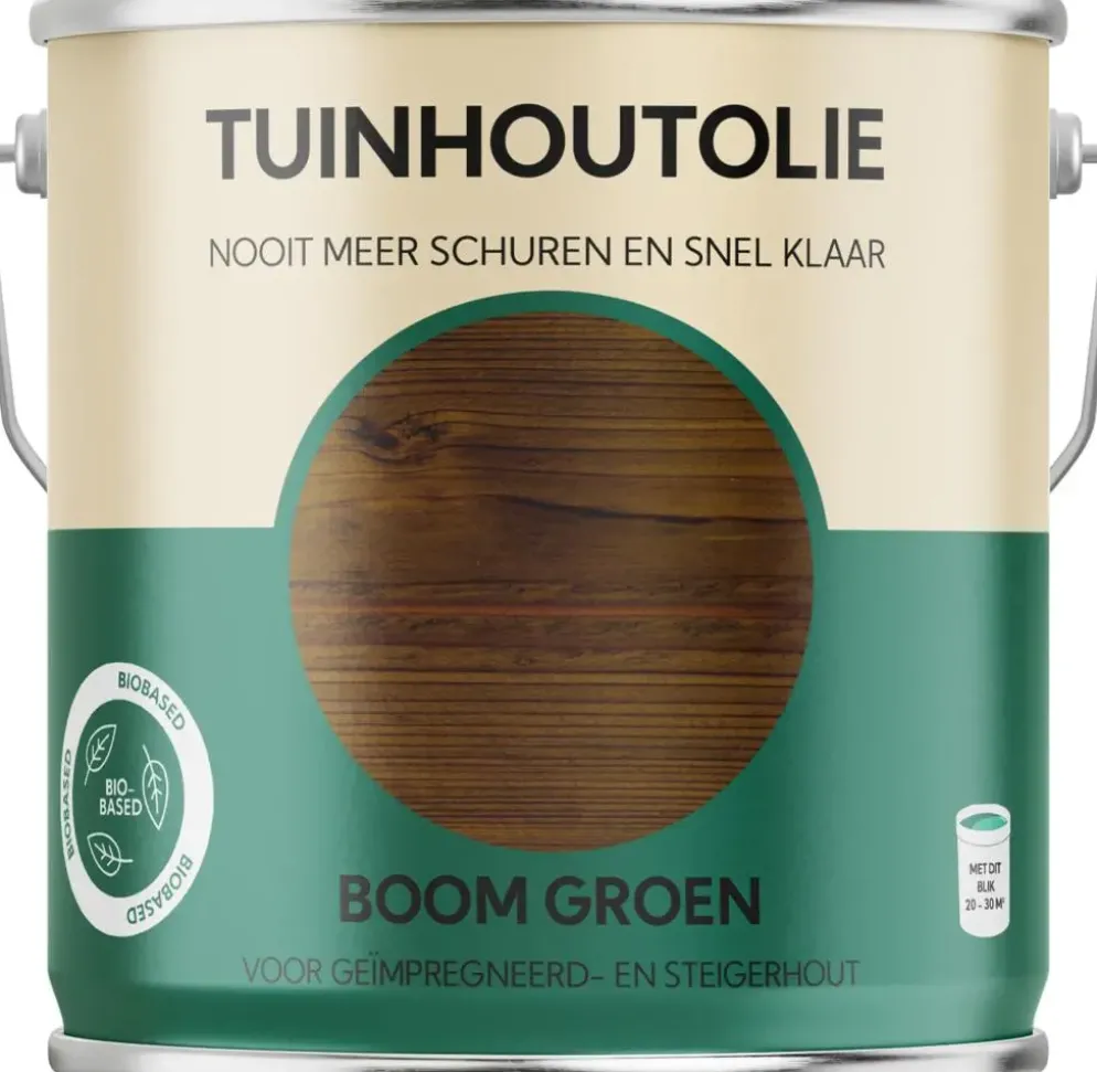 Tuinhoutolie – Boomgroen – 2500 ml