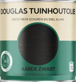 Tuinhoutolie Douglas – Aarde Zwart – 750 ml