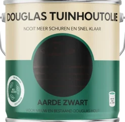 Tuinhoutolie Douglas – Aarde Zwart – 2500 ml