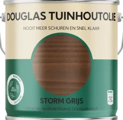 Tuinhoutolie Douglas – Stormgrijs – 2500 ml