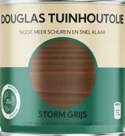Tuinhoutolie Douglas – Stormgrijs – 750 ml