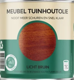 Tuinhoutolie Meubelolie – Lichtbruin – 750 ml