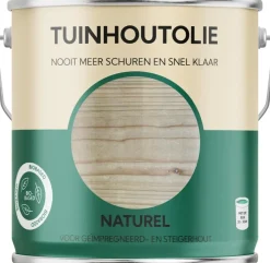 Tuinhoutolie – Naturel – 2500 ml