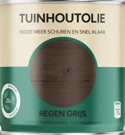 Tuinhoutolie – Regengrijs – 750 ml