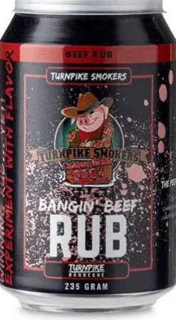 Turnpike smokers bangin' beef rub 235 gr