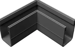 Ultra drain l-hoekstuk pvc