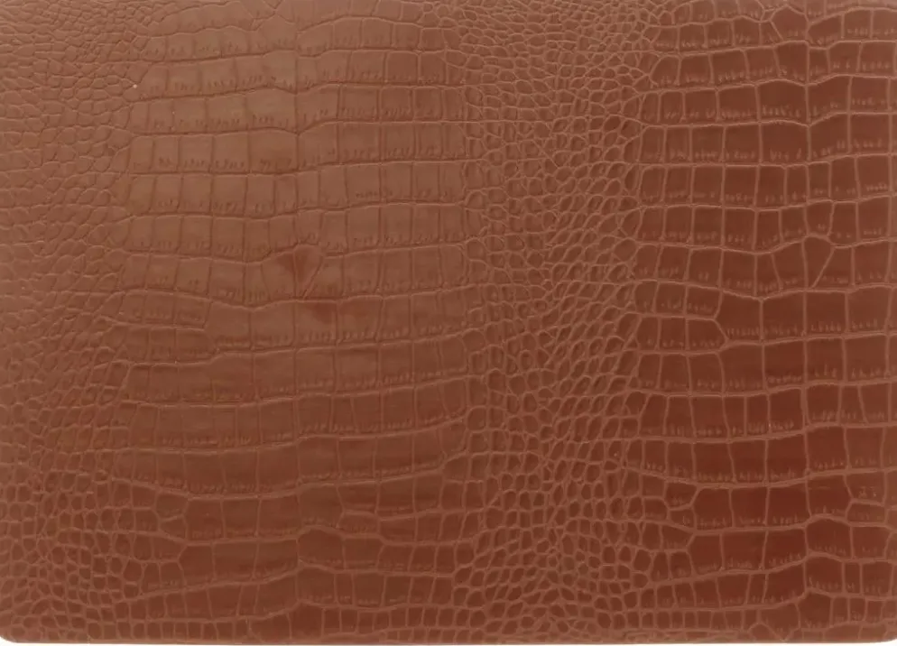 Unique Living placemat bodil 30x43cm leather brown