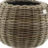 Van der Leeden Drypot Tina Rotan 45x34 Grijs