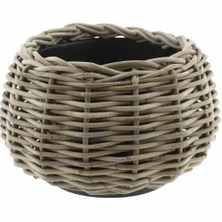 Van der Leeden Rotan Drypot 29x19cm naturel