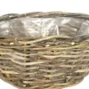 Van der Leeden Rotan grote plantenmand 35x15cm