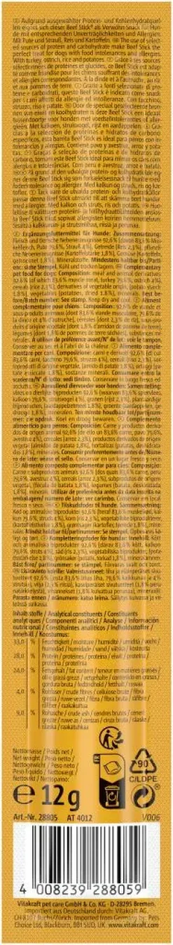 Vitakraft Beef Stick Original Hypoallergenic 12g
