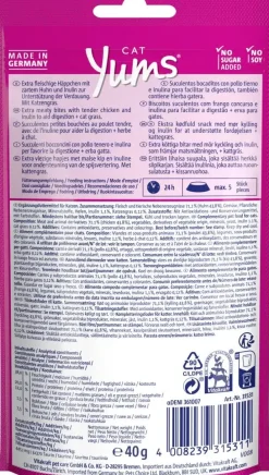 Vitakraft Cat Yums kip & kattengras 40g