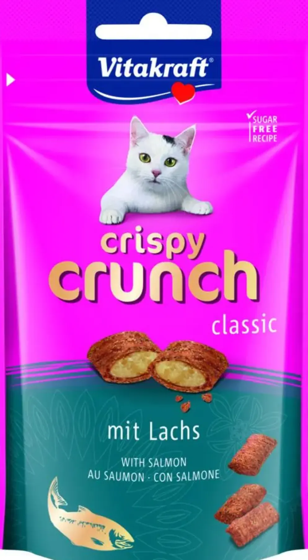 Vitakraft Crispy Crunch zalm 60g