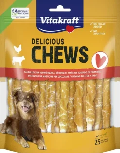 Vitakraft Delicious Chews kauwrollen S 25st, 300g