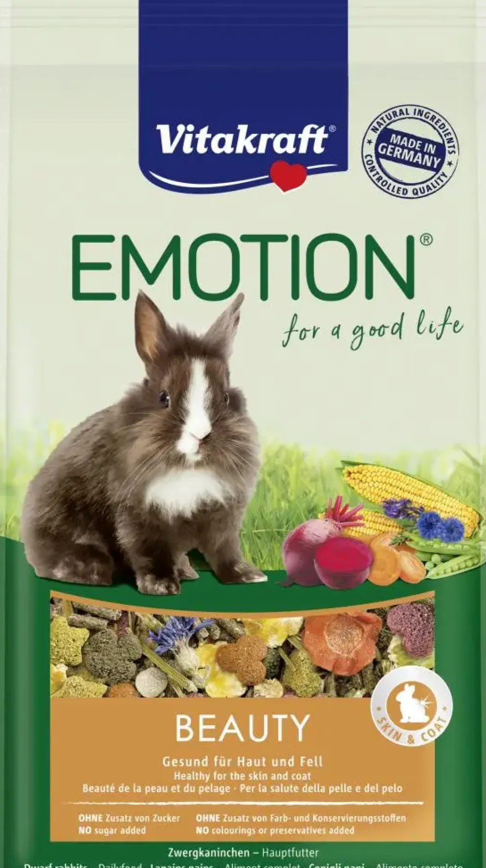 Vitakraft Emotion Beauty Selection Adult dwergkonijn 600g