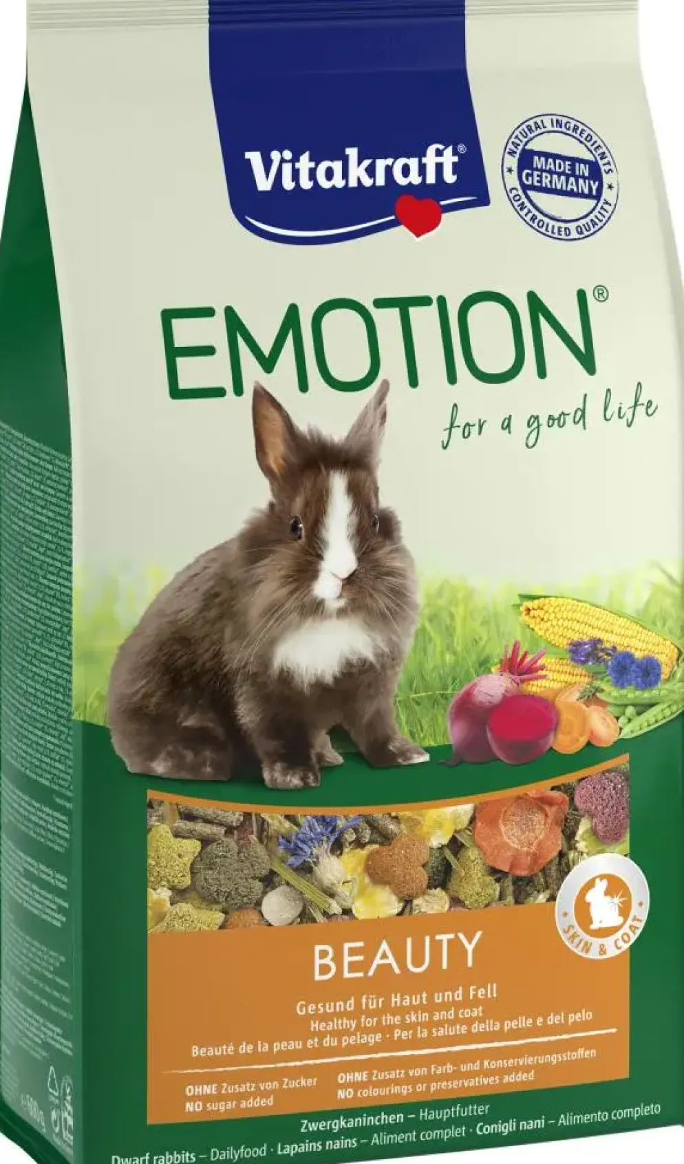 Vitakraft Emotion Beauty Selection Adult dwergkonijn 600g