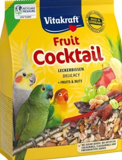 Vitakraft Fruit Cocktail fruit & noten voor papegaaien en grote parkieten 250g