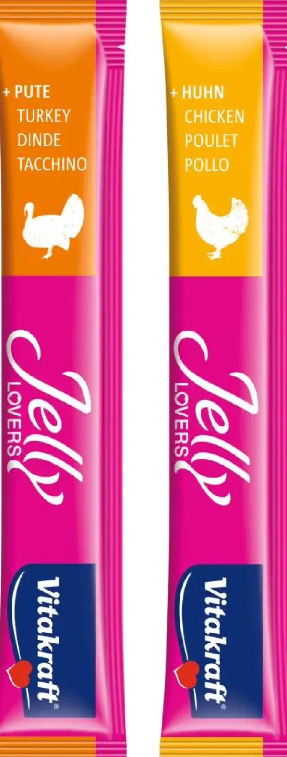 Vitakraft Jelly Lovers multipack kip & kalkoen 6 x 15g
