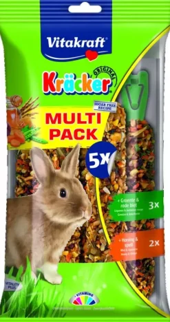 Vitakraft Kräcker multipack konijn 5 stuks, 280g