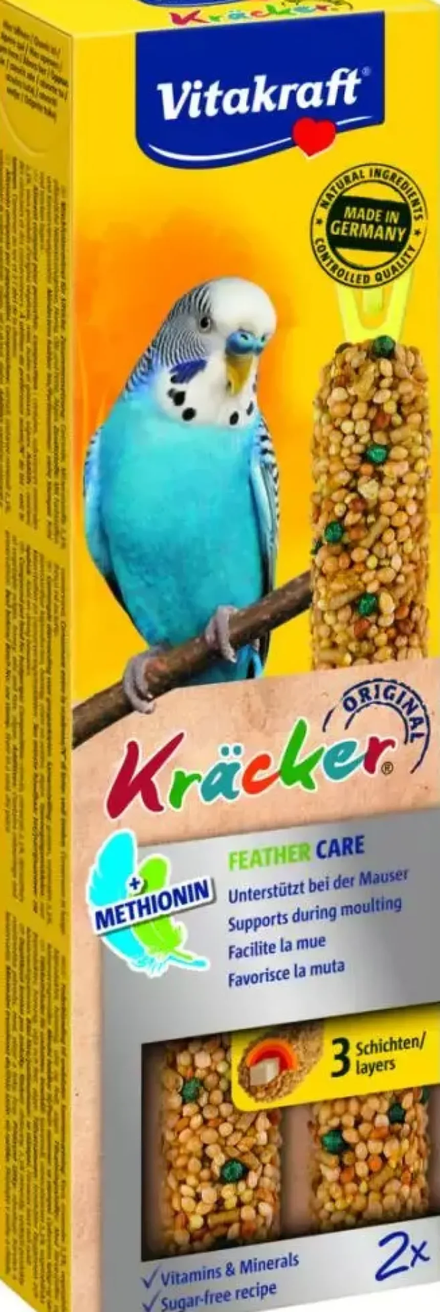 Vitakraft Kräcker Original parkiet met Feather Care