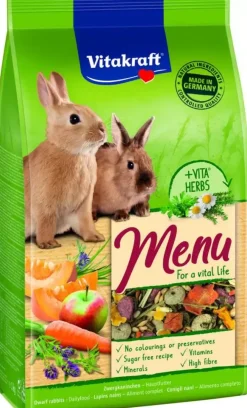 Vitakraft Menu Vital dwergkonijnenvoer 1kg