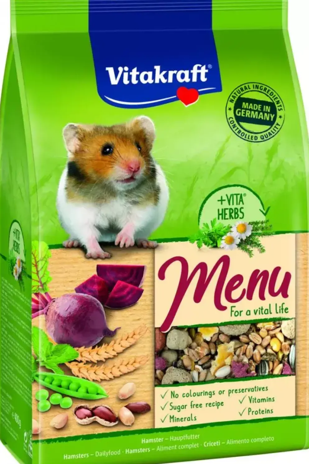 Vitakraft Menu Vital hamstervoer 400g