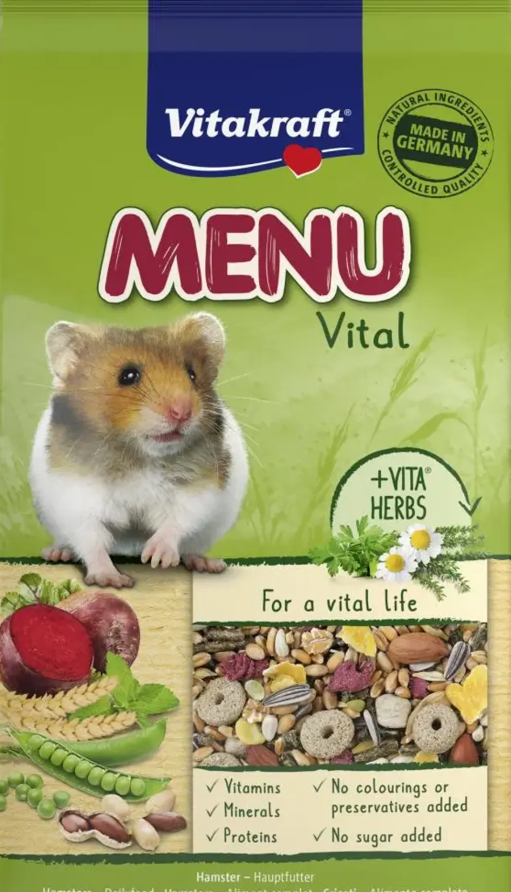 Vitakraft Menu Vital hamstervoer 1kg