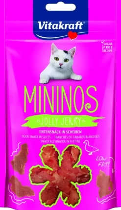 Vitakraft Mininos Jolly Jerky eend 40g