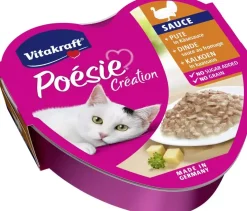 Vitakraft Poésie Création kalkoen & kaassaus 85g