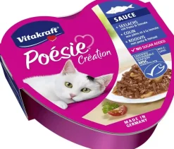 Vitakraft Poésie Création koolvis, pasta & tomatensaus 85g