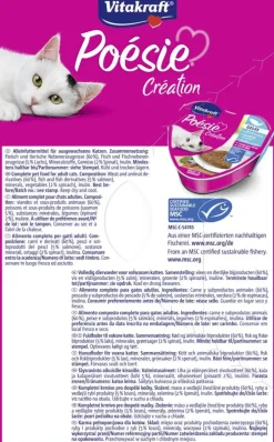 Vitakraft Poésie Création multipack zalm & wild in gelei 6 x 85g