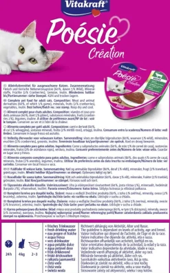 Vitakraft Poésie Création multipack zalm & wild in gelei 6 x 85g