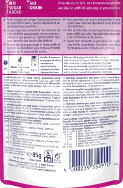 Vitakraft Poésie Délice Junior kalkoen in saus 85g