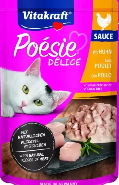 Vitakraft Poésie Délice kip in saus 85g