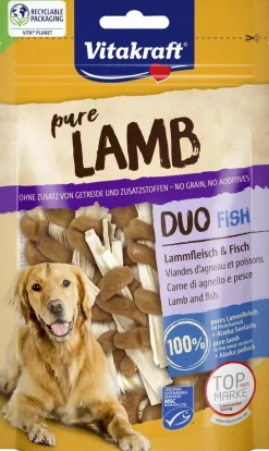 Vitakraft Pure Lamb Duo Fish lam & MSC-vis 80g