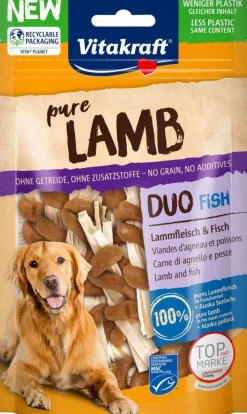 Vitakraft Pure Lamb Duo Fish lam & MSC-vis 80g
