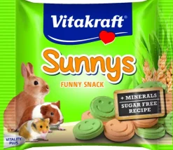 Vitakraft Sunnys knaagdierensnack + mineralen, suikervrij 50g