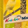 Vitakraft Trio Mix ei/graszaad-sesam/banaan-kiwi/citrus-kräcker kanarie, 3in1. (10)