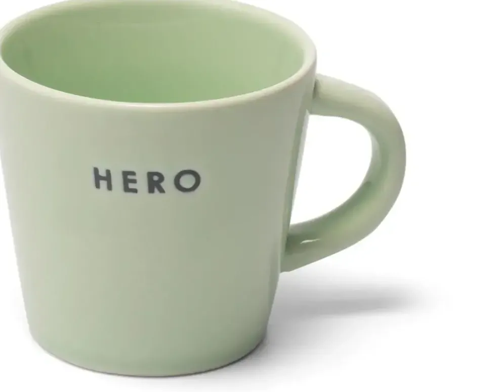 Vondels espressokop keramiek hero 5.5x7.5cm light green