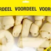 Voskes blanke kauwkluiven mix 420g