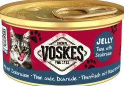 Voskes kattenvoer in gelei tonijn & zeebrasem 85g
