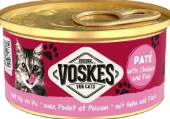 Voskes Kattenvoer Nat Paté Kip & Vis 85 g
