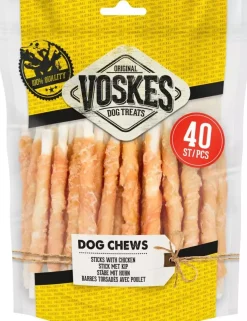 Voskes rawhide kip twist 400g