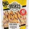 Voskes stick runderhuid, rund & kip 40st, 400g