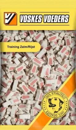 Voskes training botjes zalm & rijst 200g