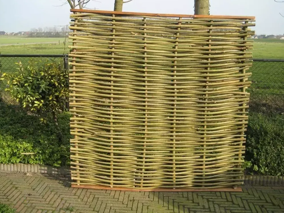 Wilgenscherm gevlochten 120x180 cm